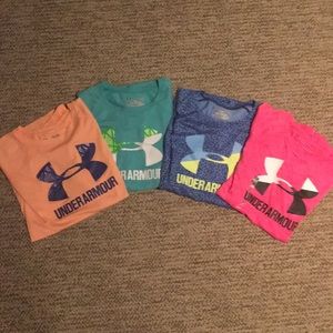 Girls under amour tees